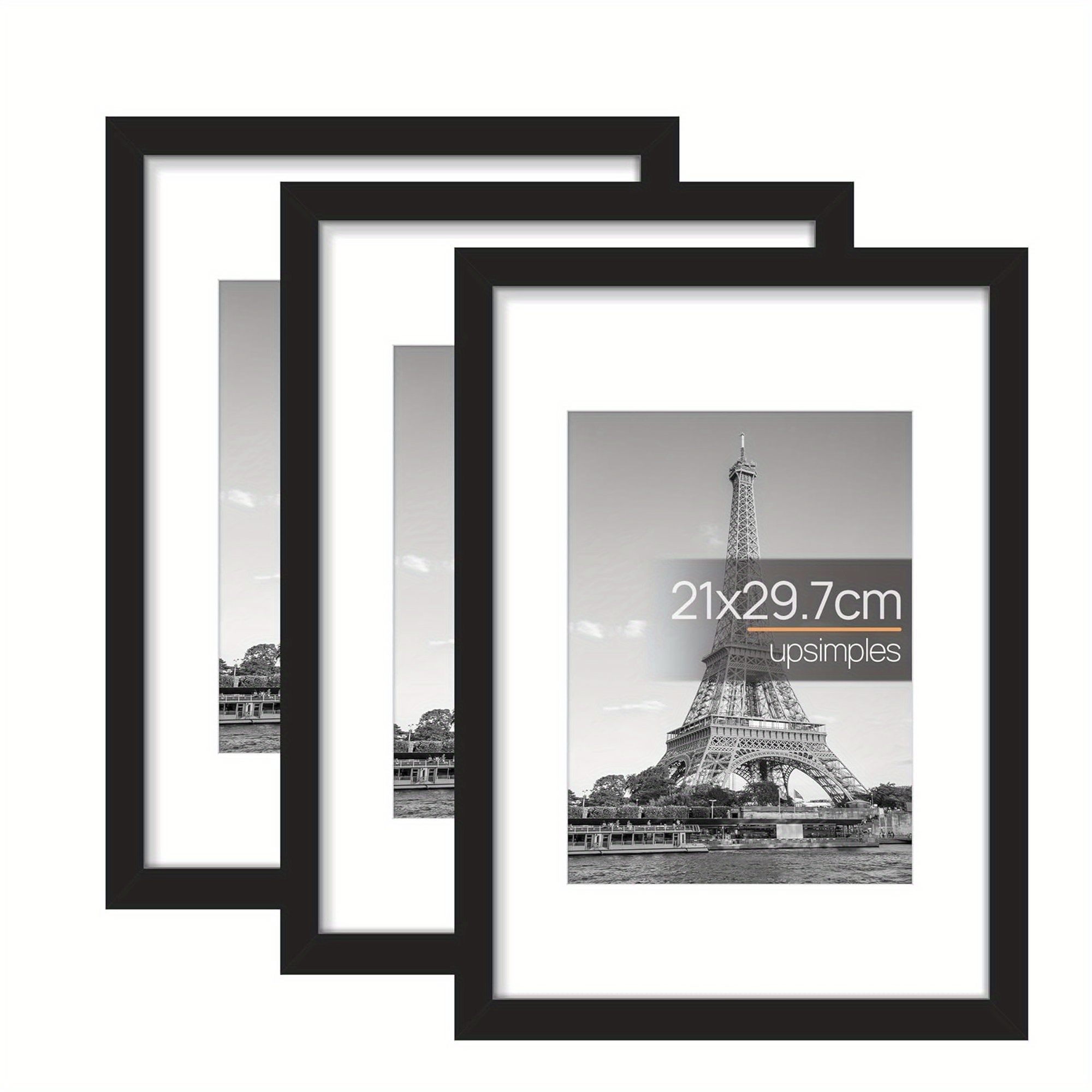 Engraved Wood Frame - Marcos de fotos de madera para