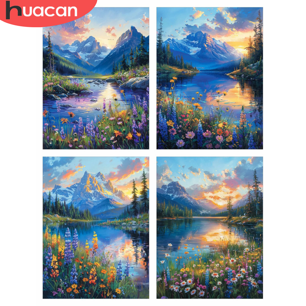 HUACAN Mosaico de Diamantes 5D - Photo Mosaic Print reseña y precio