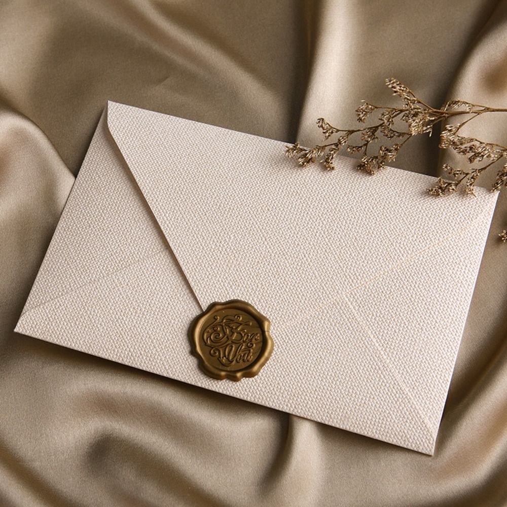 Sobre Retro con textura de lin - Wax Seal Letter Kit reseña y precio