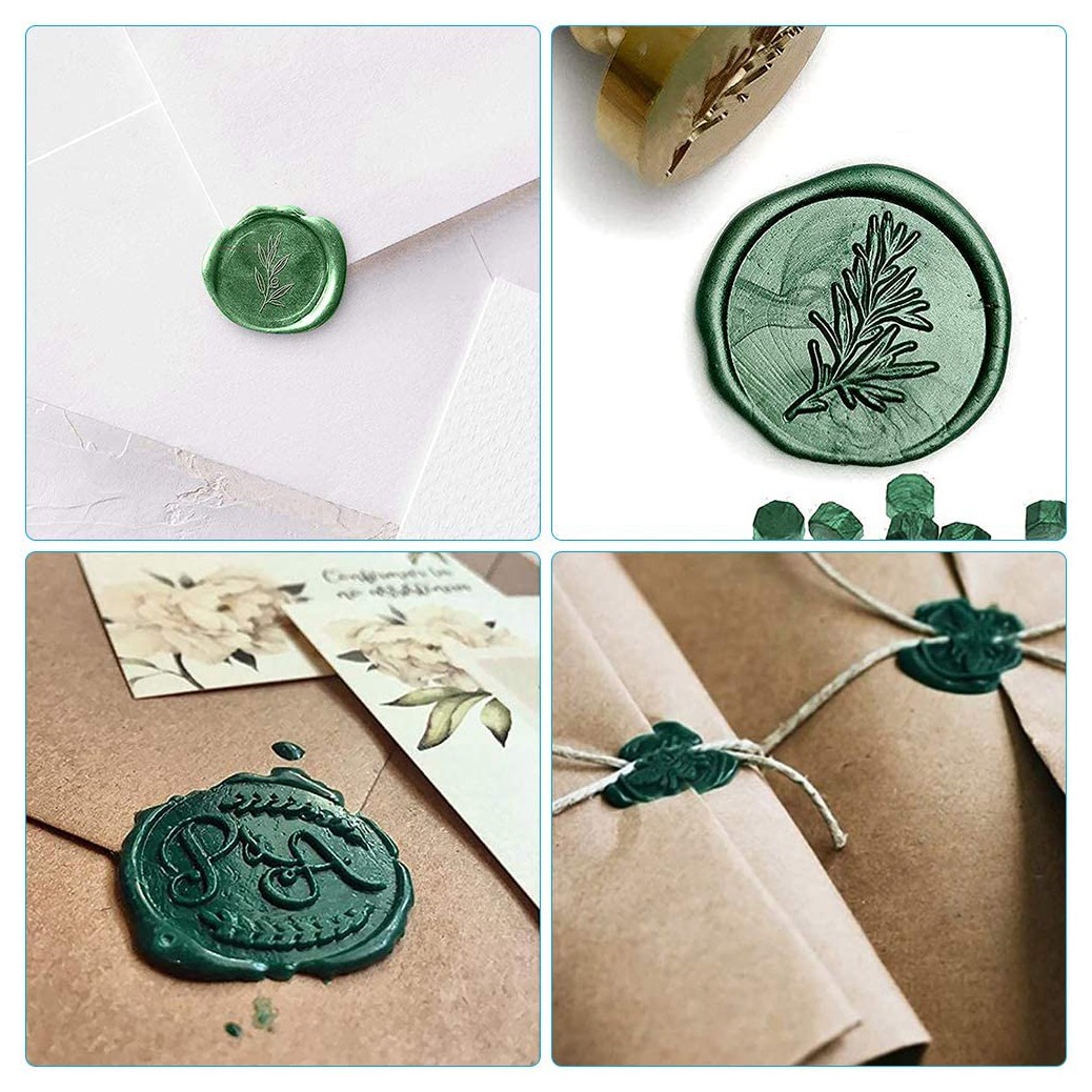 AT84-Perlas de cera para sella - Wax Seal Letter Kit reseña y precio